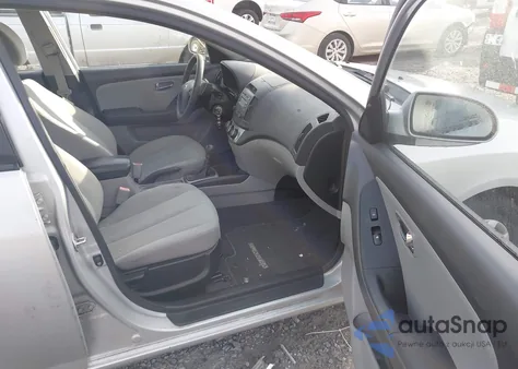 2010 Hyundai Elantra Blue from USA, damaged, VIN KMHDU4AD7AU173051